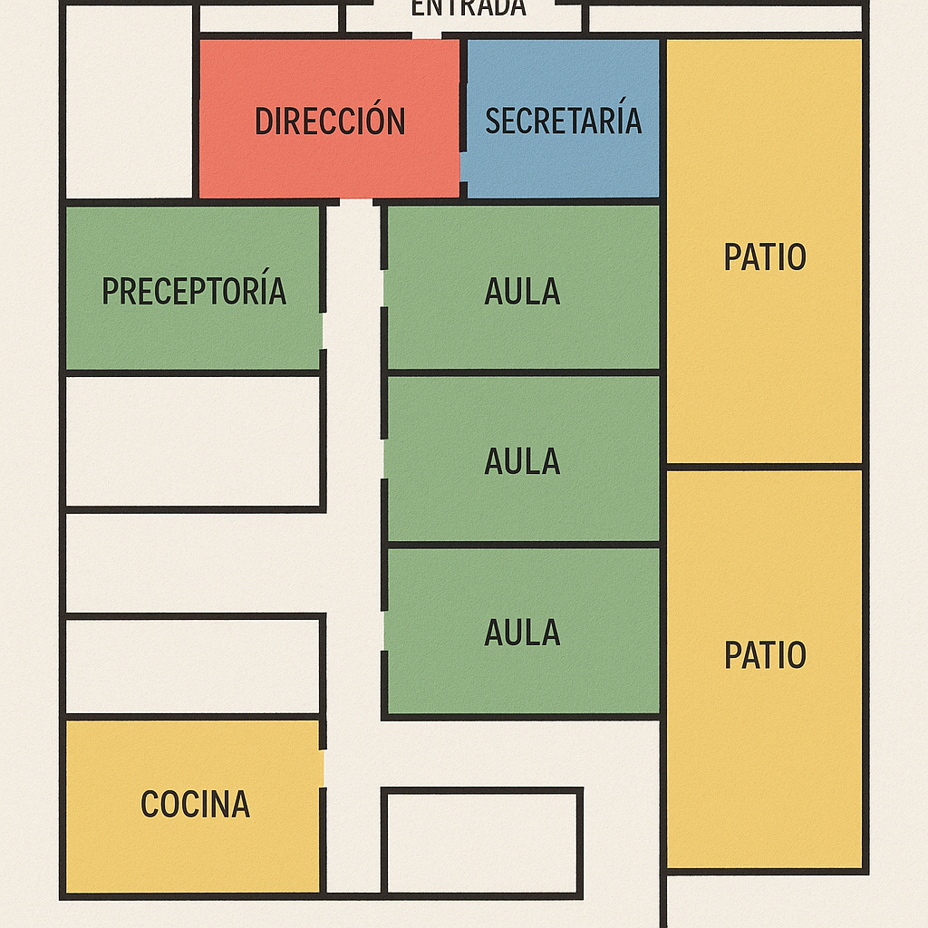 Identificar estructuras escolares